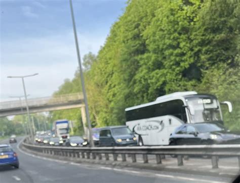 Penwortham Flyover Crash Causes Long Delays With Strand Road Roadworks