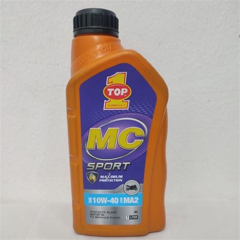 Jual Oli Top 1 Mc Sport 1l 10w 40 Original Shopee Indonesia