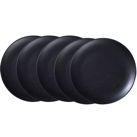 Black Dinner Plates Matte Finish Wholesale Price - Raylon