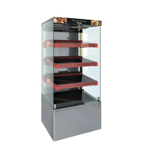 Shelf Warmer Display Case Sahara Emainox Srl Viewable With