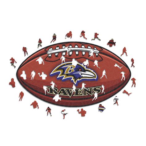 Baltimore Ravens - Wooden Puzzle – Iconic Puzzles