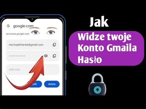 Jak Zobaczy Has O Do Gmaila Z Telefonu Kom Rkowego Zobacz Has O