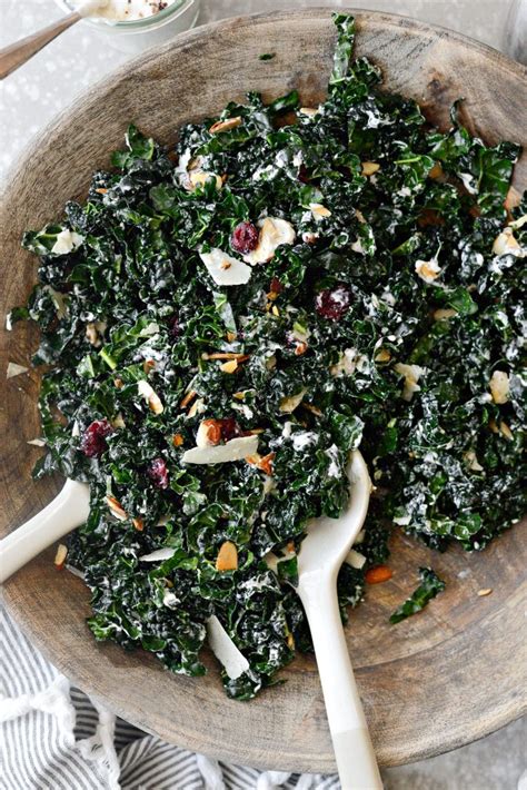 Everyday Kale Salad Simply Scratch