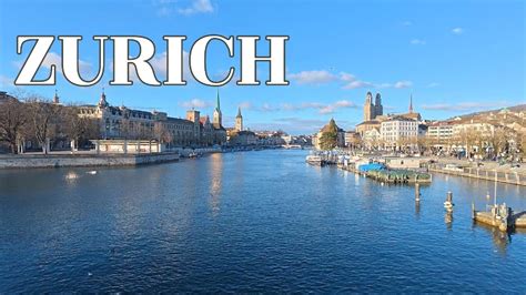 Zurich Switzerland Walking Tour Youtube