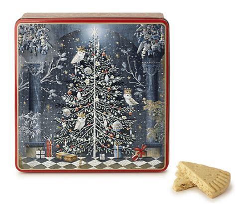 Grandma Wilds Christmas Tree Shortbread Biscuit Tin 400g Trowell