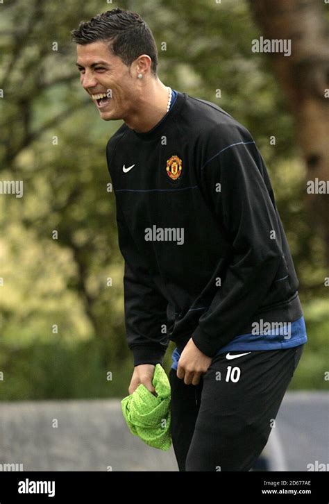 Manchester Uniteds Cristiano Ronaldo In Hi Res Stock Photography And