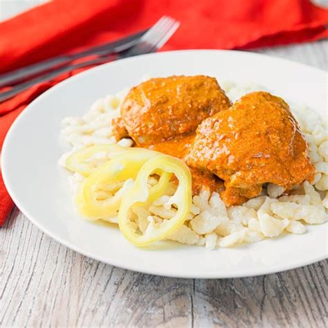 Csirkepaprikas Or Hungarian Chicken Paprika Krumpli