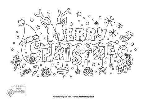 Christmas Mindfulness Colouring Primary Teaching Resources