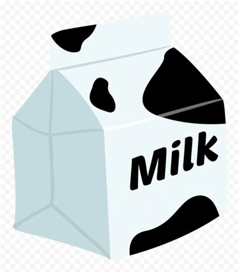 HD Cartoon Clipart Milk Carton Box PNG Citypng