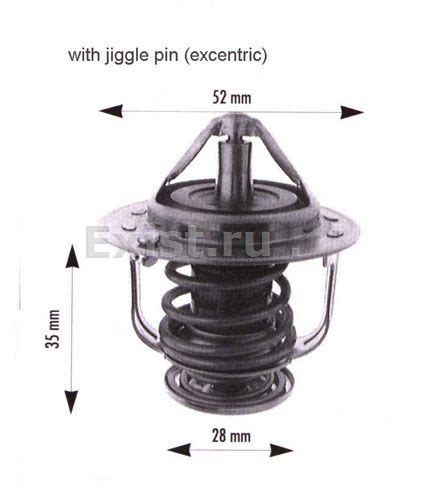 Термостат VERNET TH6267.78 (WV52BC-78,HONDA many) - Vernet арт. TH6267 ...