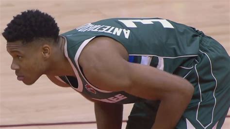 Giannis Antetokounmpo Dunks Around Players Pts Rebs Bucks Vs