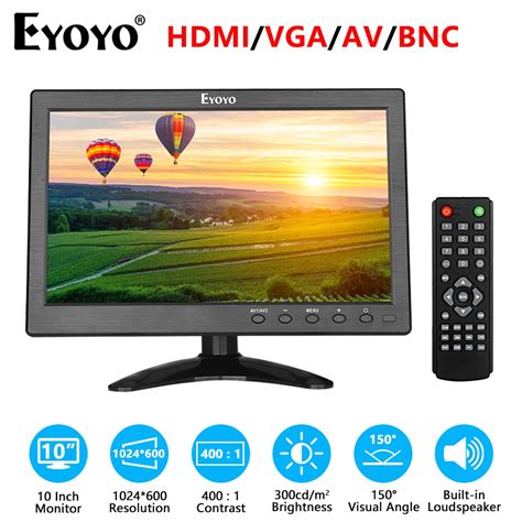 Eyoyo In K K Tv Monit R X Lcd Ekran Ile Hdmi Tv Vga Av