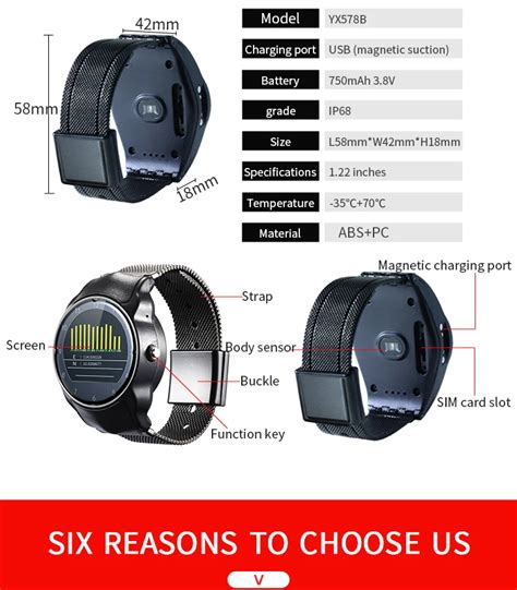 4g Lte Gps Watch Locator Community Correction Smart Watch Anti