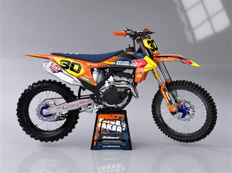 Tldinspired Orange Series Ktm Sx Sxf Exc Exc F Graphics Kit Custom