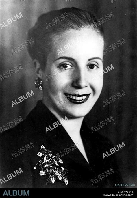 Argentina Eva Peron 1919 1952 First Lady Of Argentina 1948 1952