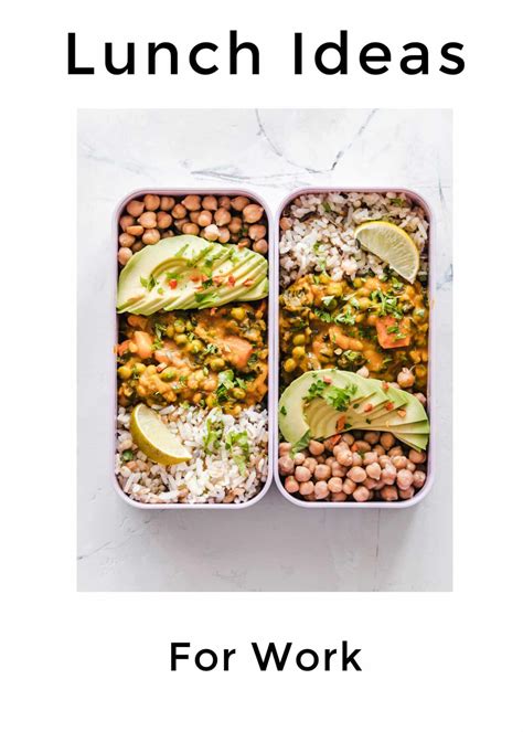 easy lunch ideas work