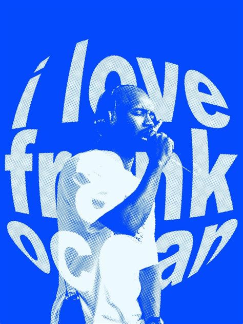 Frank Ocean ~ Aesthetic Wallpaper Poster Poster Prints Poster