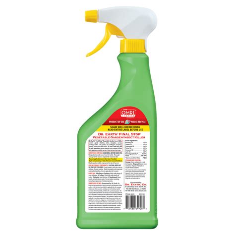 Final Stop® Vegetable Garden Insect Killer Dr Earth