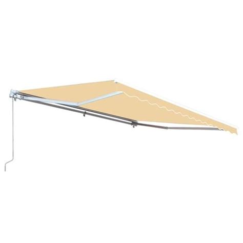 Aleko Motorized Retractable Patio Awning 10x8 Feet Ivory Awm10x8ivory2 Backyard Bandit