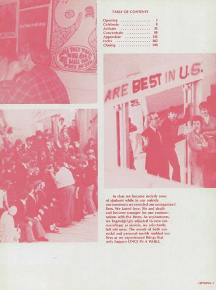 Explore 1974 Madison Heights High School Yearbook, Anderson IN - Classmates