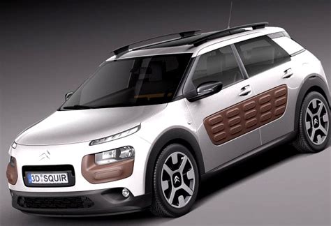 Citroen C4 Cactus 2015 3d Model