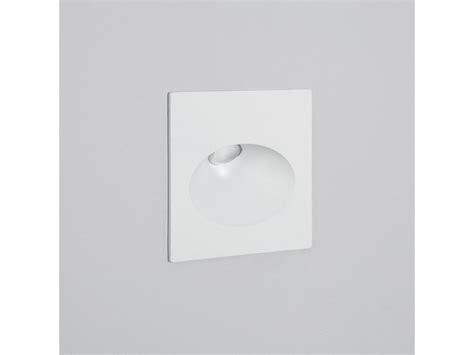 Baliza Exterior Led W Empotrable Pared Cuadrado Blanco Coney Blanco