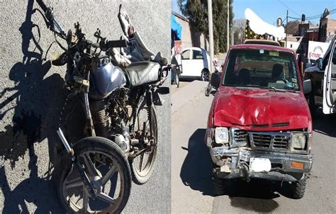 Choque Entre Motocicleta Y Camioneta En Sa N Alto Dej Muerto Y