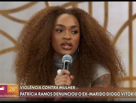 Patrícia Ramos fala sobre agressões que viveu ex marido O Tempo