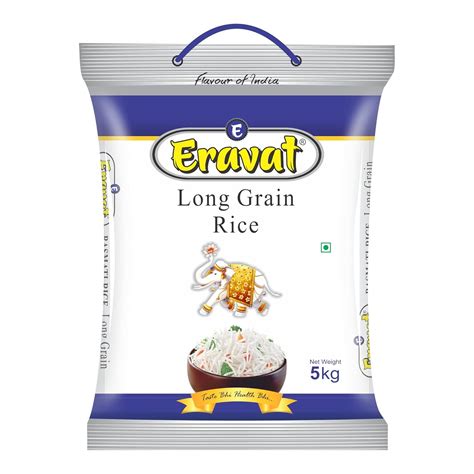 Eravat Long Grain Basmati Rice Kg Amazon In Grocery Gourmet Foods