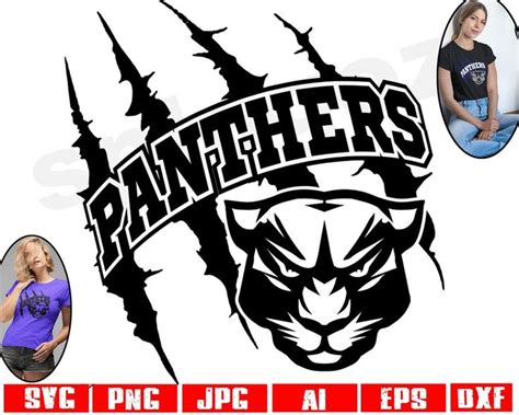 Panthers Svg Panther Svg Panthers Png Panther Png Panther Svg File