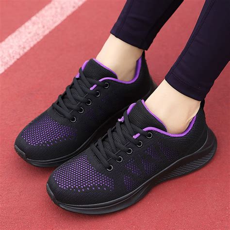 Peaskjp Womens Shoes Running Shoes Wide Tennis Sneakers With Rubber