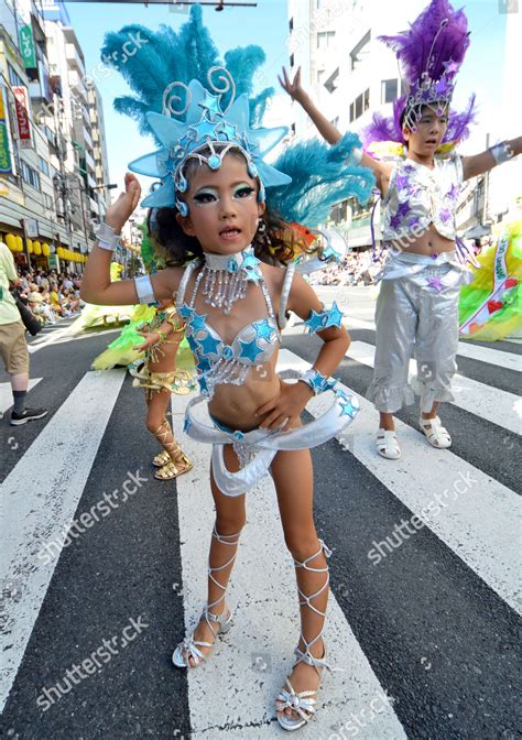 Dancers Various Costumes Swing Samba Beat Editorial Stock Photo - Stock ...