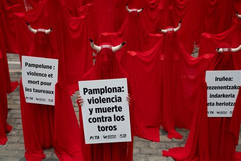 Volvemos A Pamplona Para Decir Que La Tauromaquia Llena La Ciudad De Almas En Pena Animanaturalis