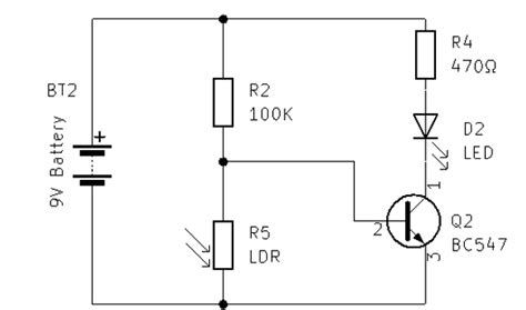 Dark Detector Using Bc547 Eleobo