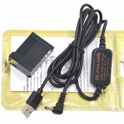 ACK DC50 Camera Mobile Power Bank Charger 5V 8V USB Cable DR 50 DC