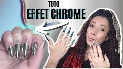 Tuto Nail Art Facile Effet Chrome Pose Americaine Gel X Youtube