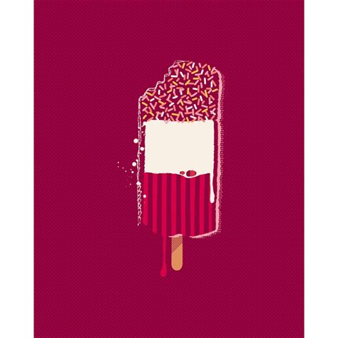 Fab Ice Lolly Art Print