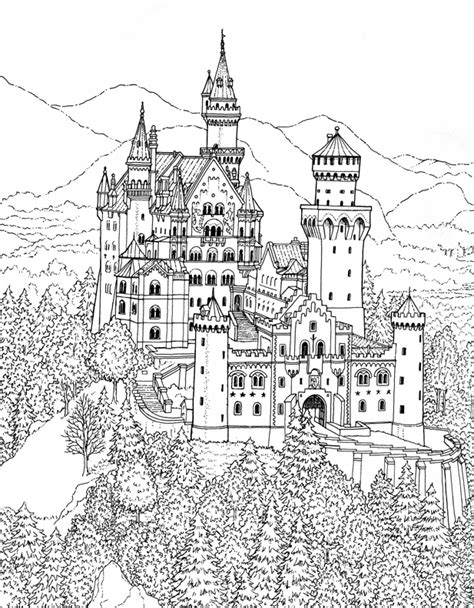 Great Castles - Coloring Book