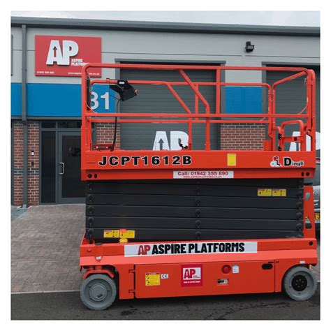 Dingli JCPT 1612DC 15 7m Electric Scissor Lift X Hire