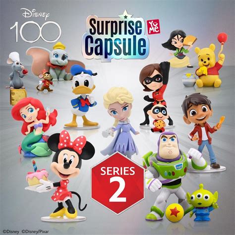 Disney 100 Capsule Blindbox Series 2 Hobbies Toys Toys Games On