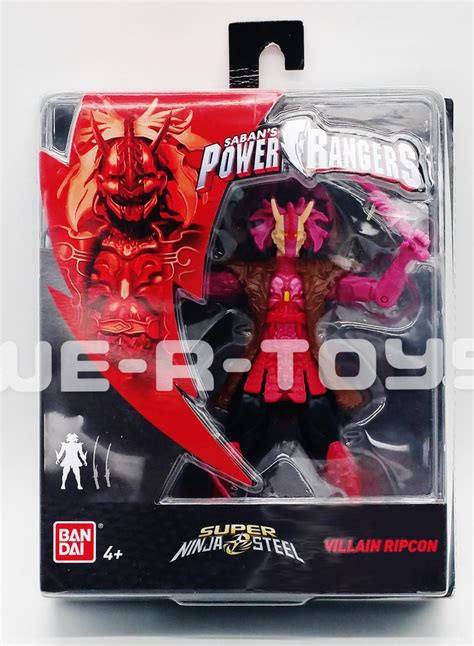 Power Rangers Super Ninja Steel Villain Ripcon Bandai 2018 No 43906 NRFP - We-R-Toys