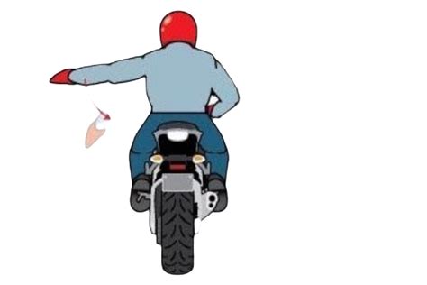 List Of Common Motorcycle Hand Signals Used In The Philippines Lto