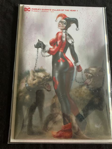 Harley Quinn Villain Of The Year 1 Lucio Parrillo C2e2 Exclusive Va Gravity Comix