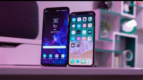 Galaxy S Plus Vs Iphone X Day Comparison Youtube