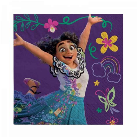 Encanto Beverage Napkins Disneys Encanto Party Supplies My Party Box