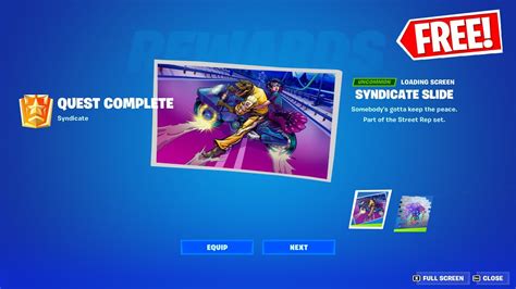 How To Unlock Free Syndicate Slide Loading Screen And Undersea Oni Spray In Fortnite Youtube