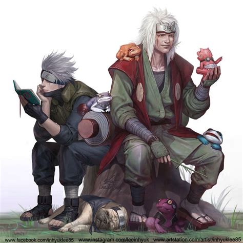 Toad Sage Jiraiya, InHyuk Lee on ArtStation at https://www.artstation ...