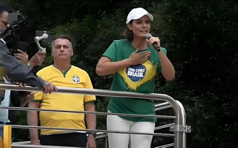 Michelle Bolsonaro Apela F Durante Manifesta O Na Paulista Salve