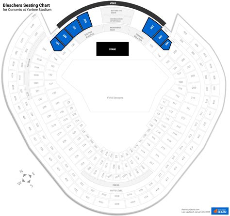 Yankee Stadium Concert Seating Chart and Layout Guide 18