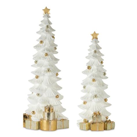 The Holiday Aisle Piece Resin Tree With Packages Set